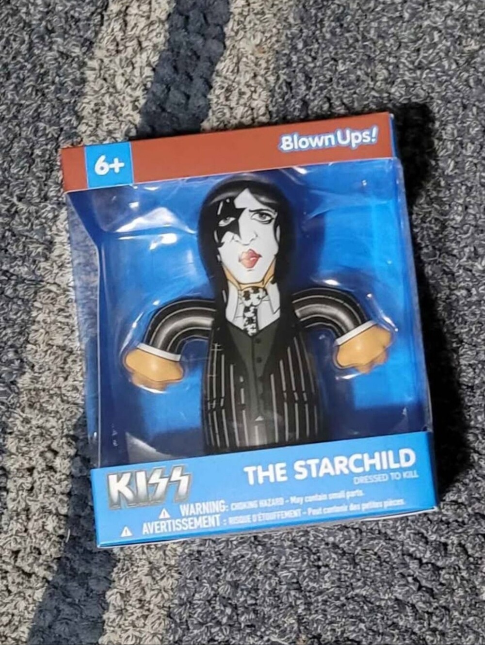 KISS The Starchild Kids Figure - Black and Gold